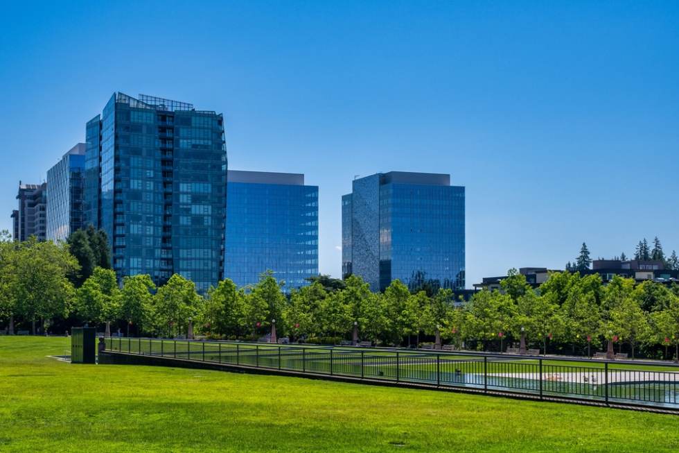Bellevue, WA, one of the largest cities in Washington