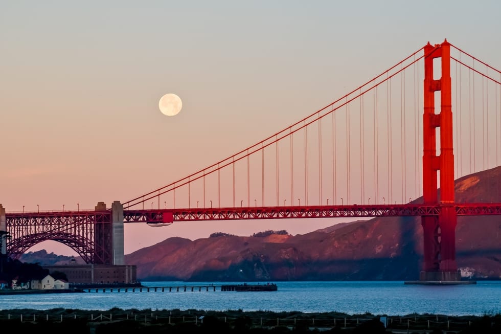 San Francisco Golden State Bridge, California