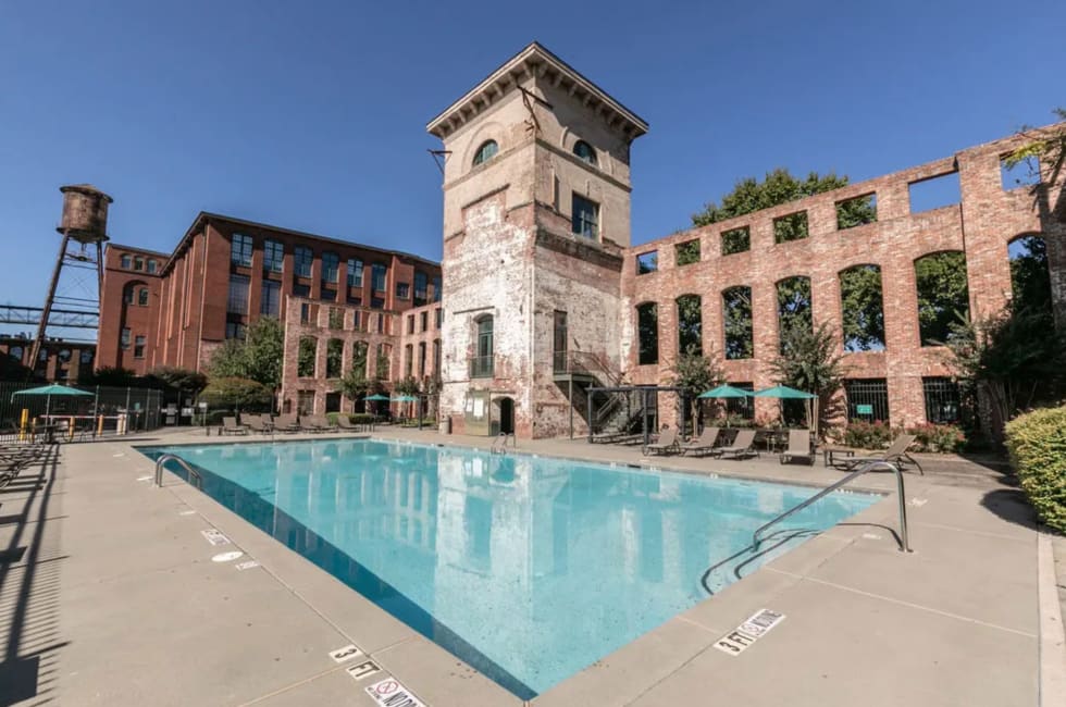 Fulton Cotton Mill Lofts apartment