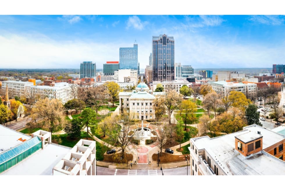 Major Cities in North Carolina - 2