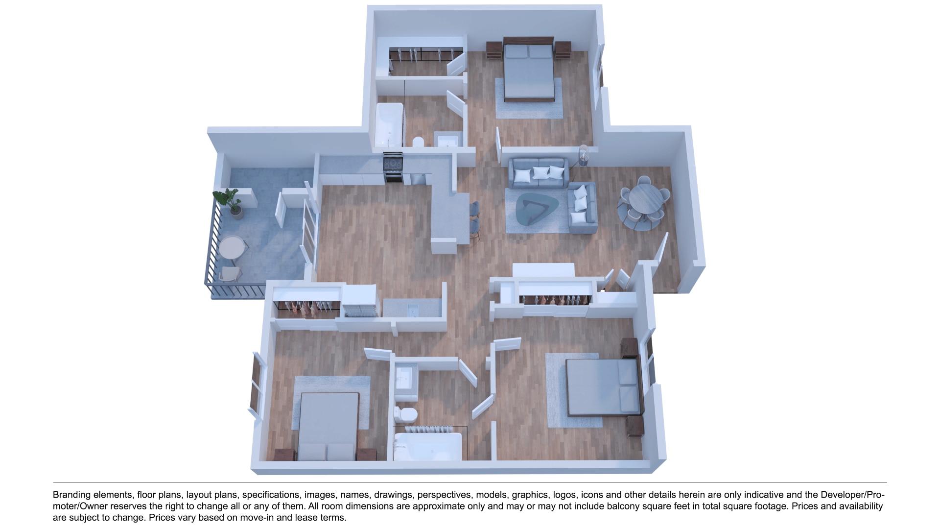 Cornerstone Apartments – P106