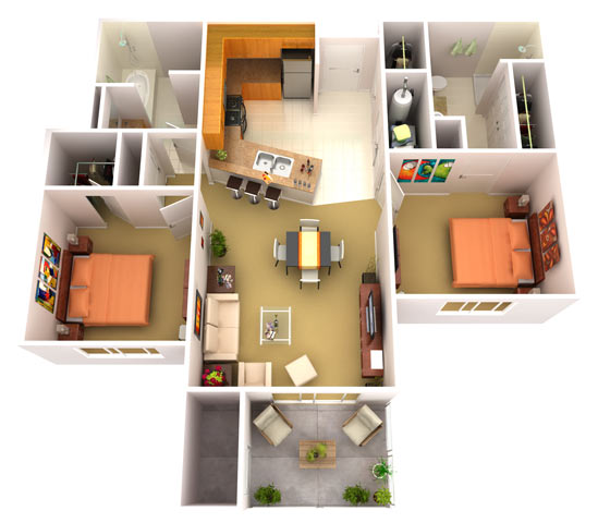Ladera Vista Apartments – B302