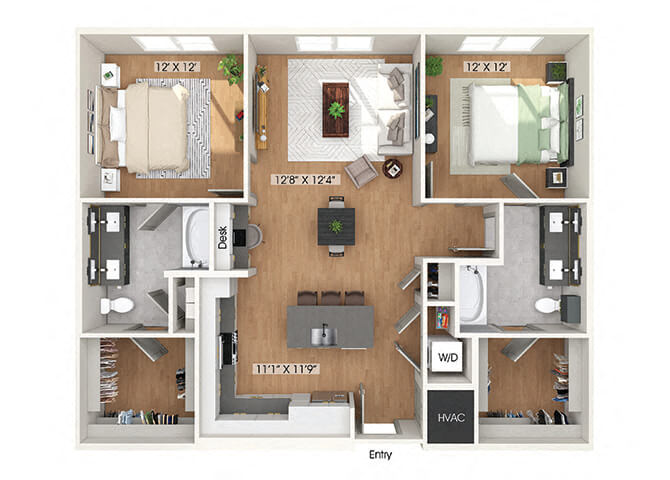 Heights at 1520 Apartments – 1240
