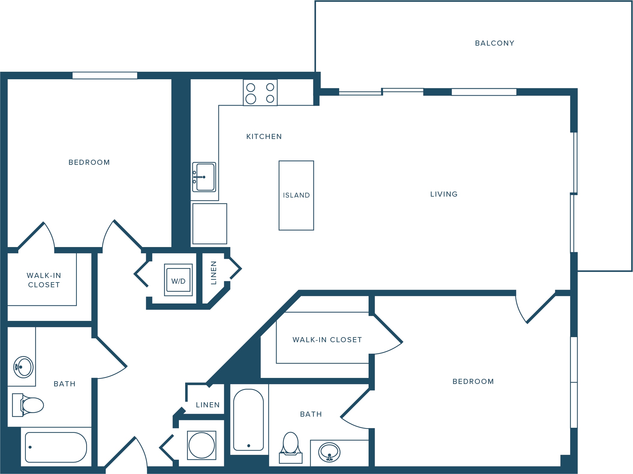 Riverhouse at 11th Apartments – A-309
