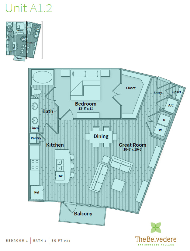 The Belvedere at Springwoods Village – 152