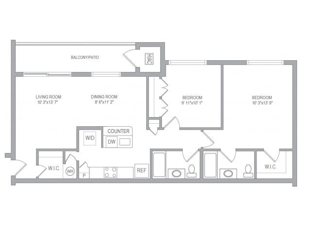 Cavalier Court – 2BR/2BA