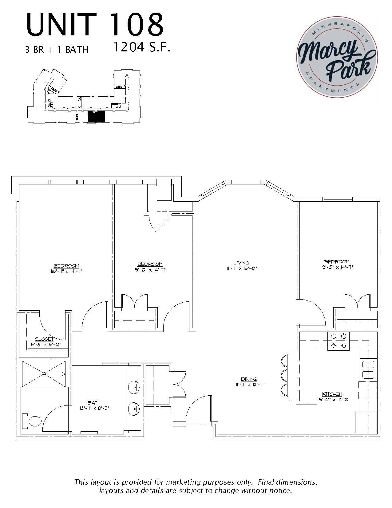 Marcy Park Apartments – 108