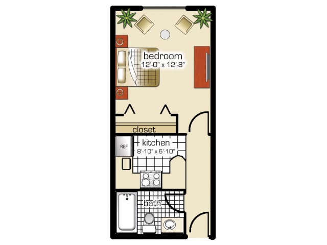 Westland 49 Apartments – 417A