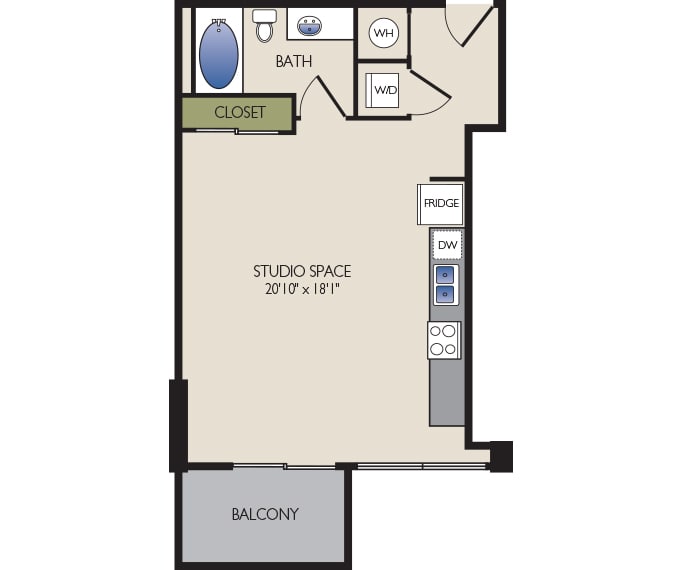 SkyHouse Dallas Apartments Victory Park – 1409