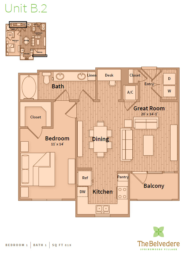 The Belvedere at Springwoods Village – 161