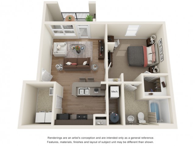 Independence Place – 1 BR Place Suite