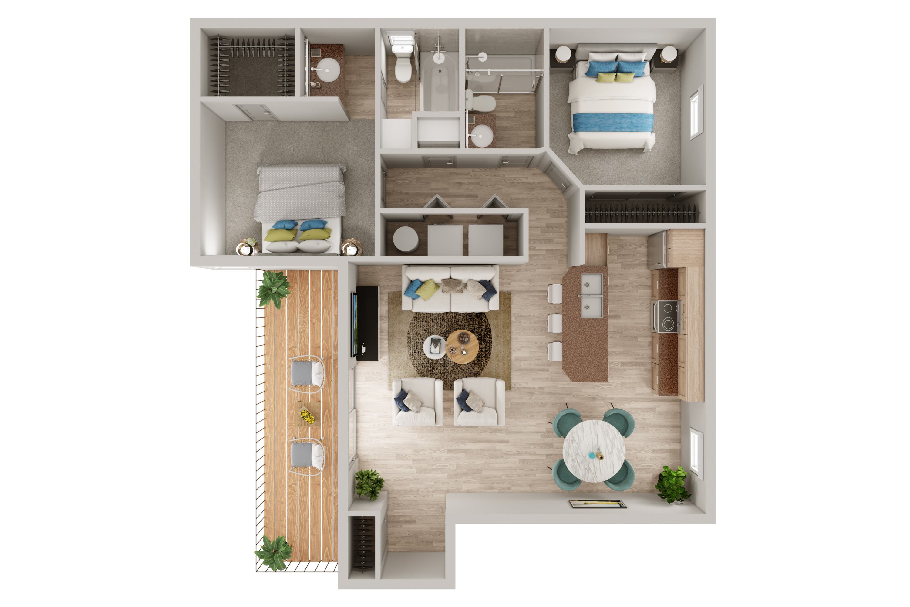 Trails End Apartment Community i – 1887-204