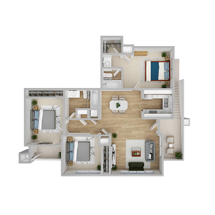 Riverpark apartment homes – 4-205
