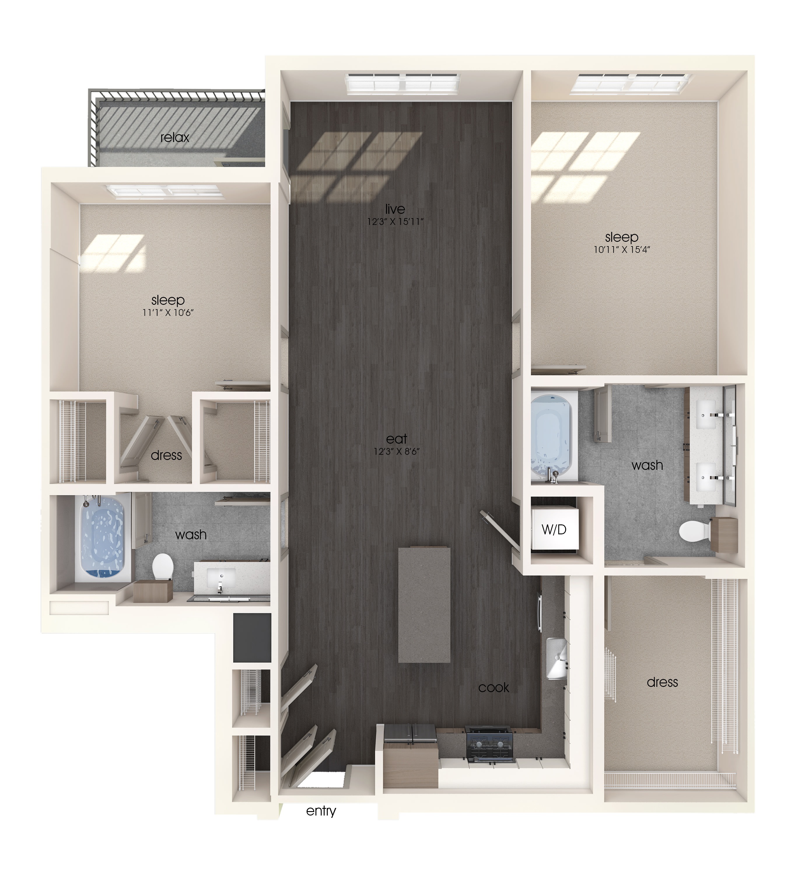 North at Totem Lake Apartments – 408