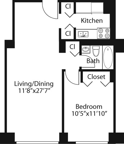Parc East Apartments – 27L