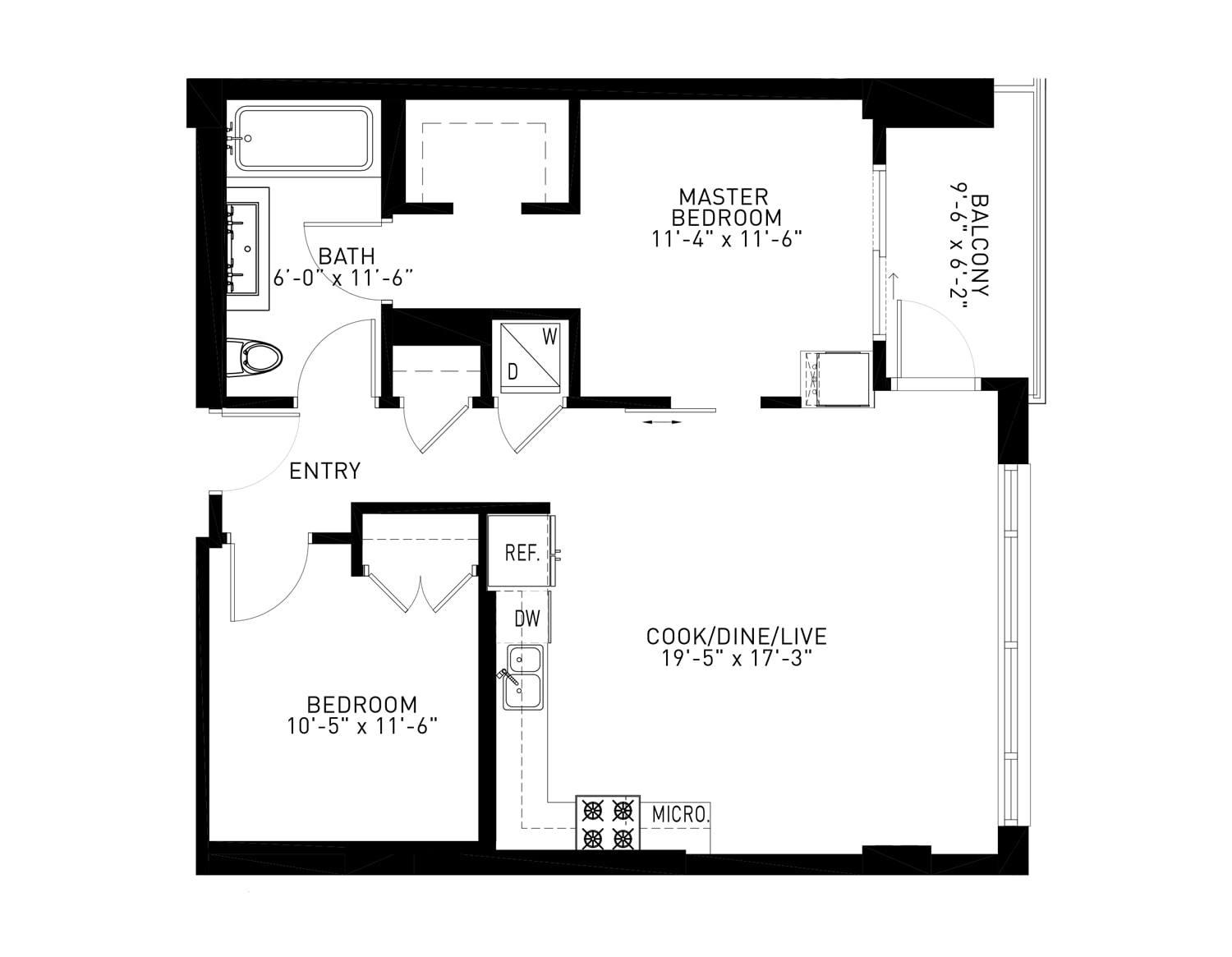 Roosevelt Collection Lofts – E307
