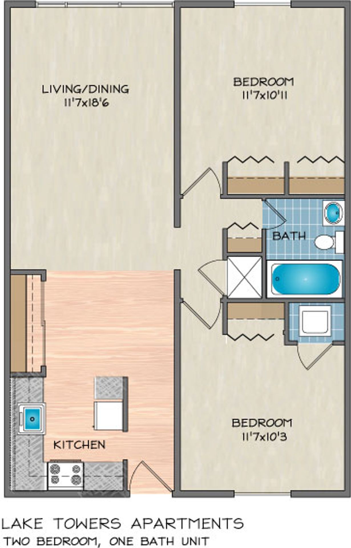 Lake Towers Apartments – 524