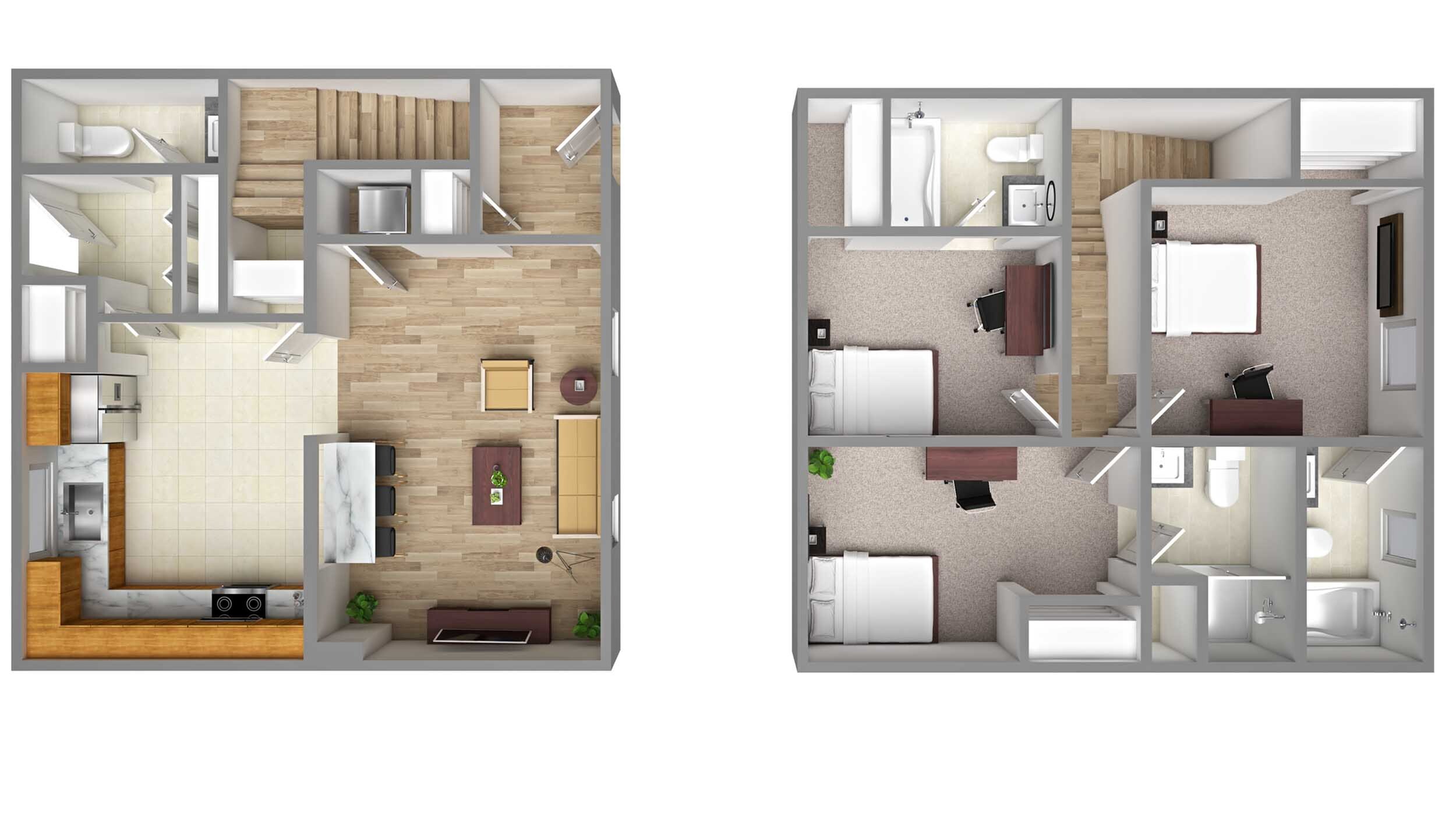 Villas at Happy Valley – Individual Bedroom - Priced By Bed