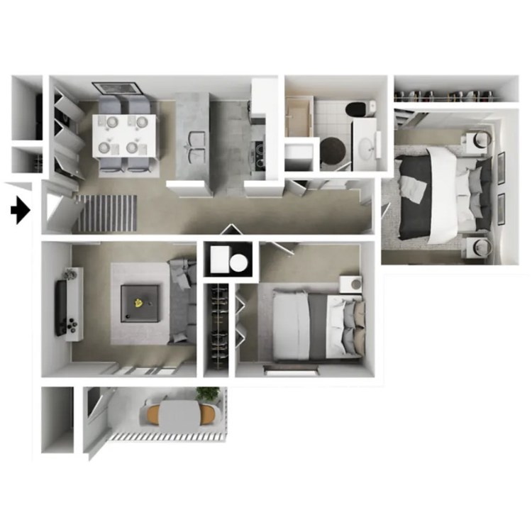 Port Crossing Apartments – 03-08