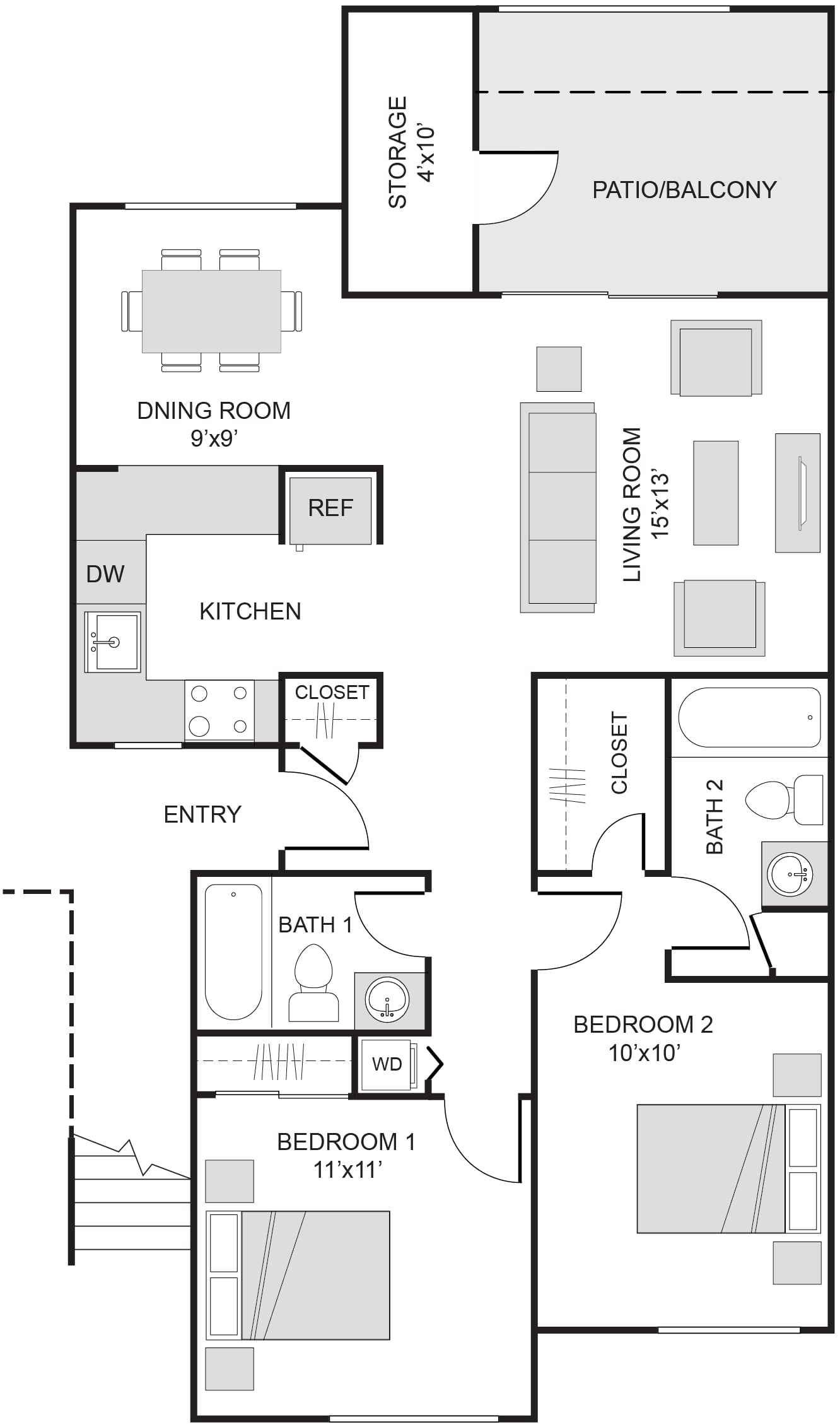 Grove Apartments – 1206