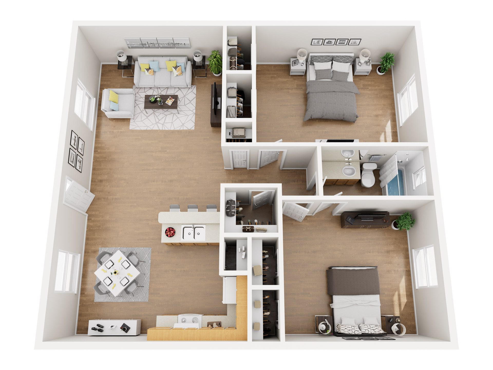Hickory Apartments – 118