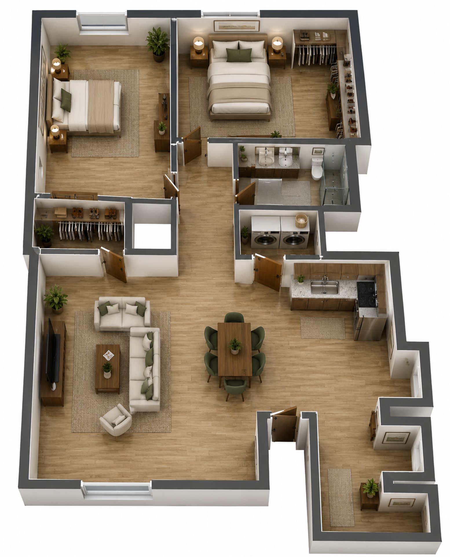 1312 North 3rd St – 2 beds, 1 bath, $989