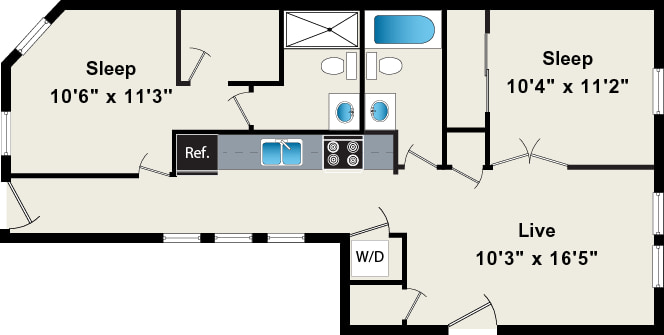 Belmont by Reside Flats – 751B
