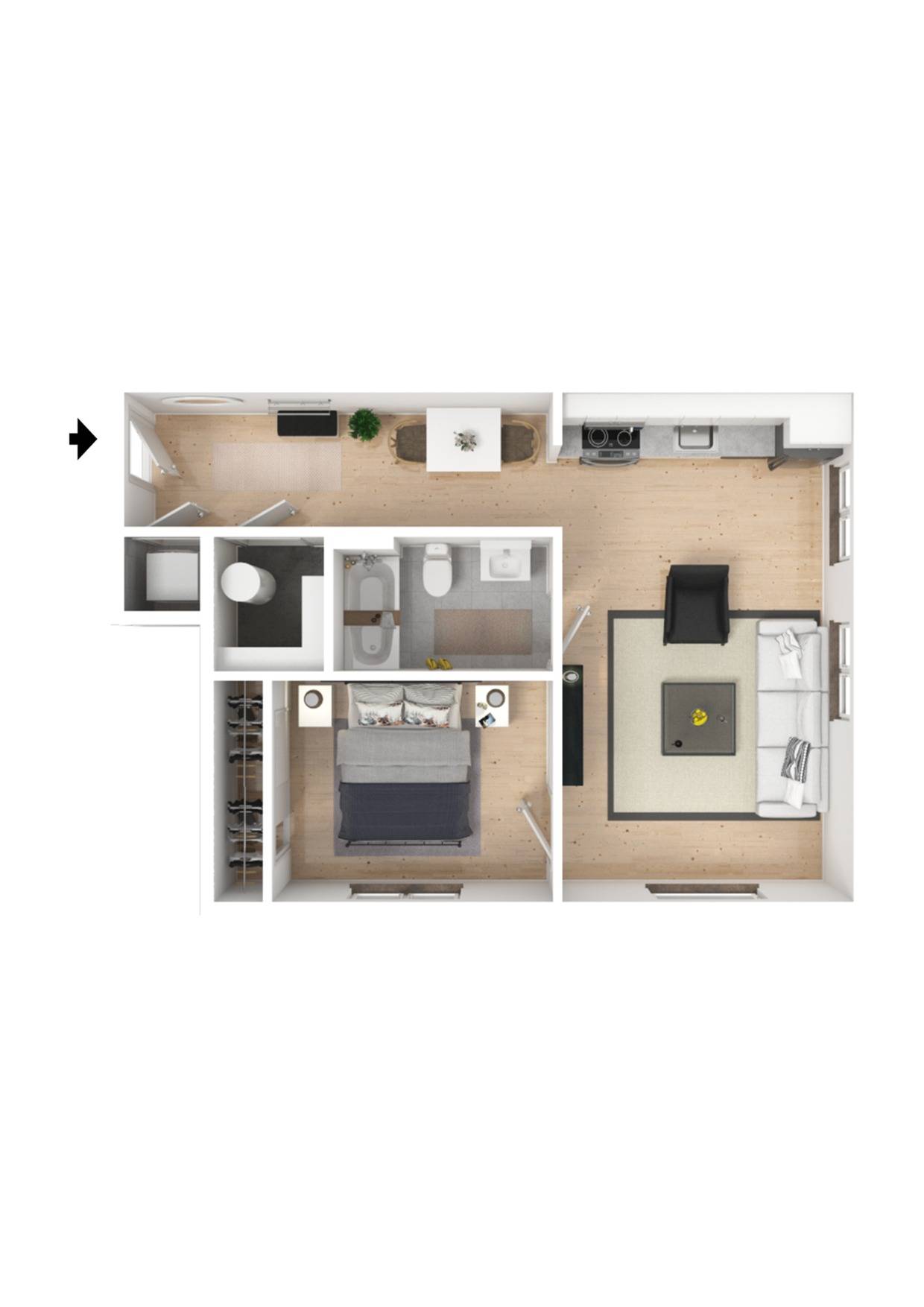 HOHM Apartments – 506