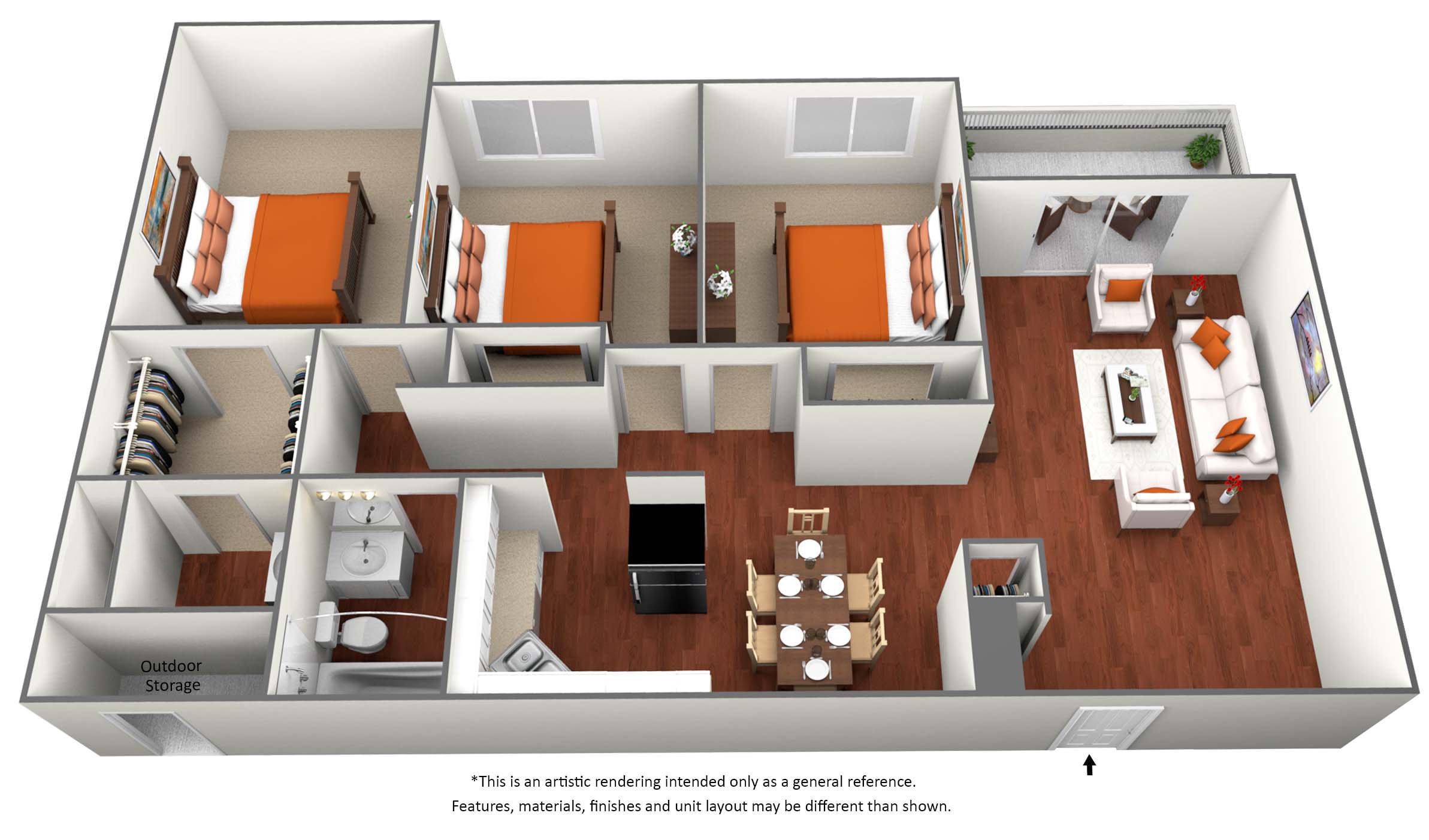 University Village Apartments – 02-204