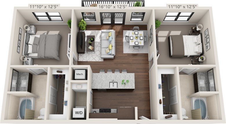 Eastbank River Walk Townhomes & Apartments – 4210