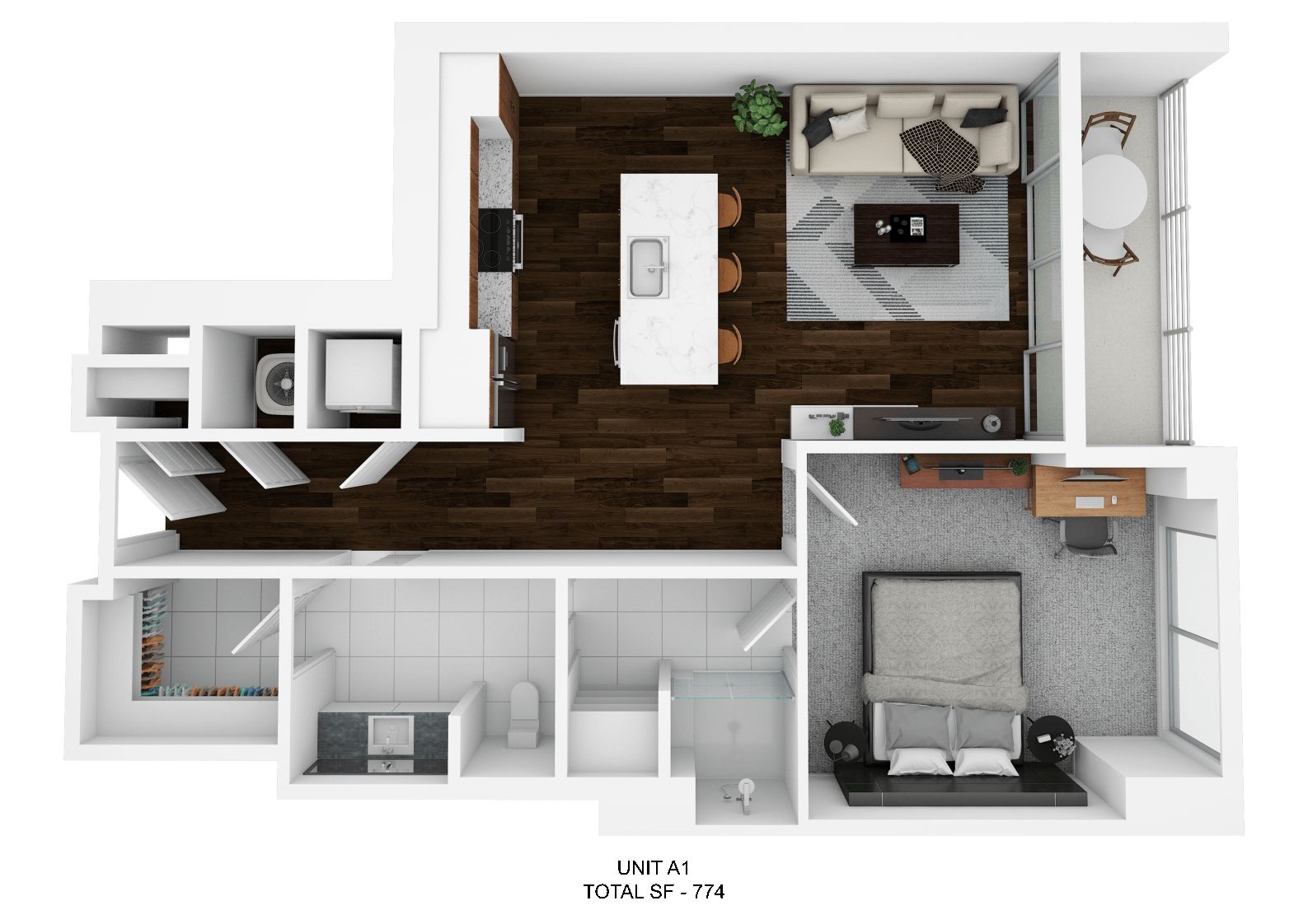 The Huntley Luxury Apartments – 1511
