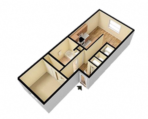 Mountain Glen – 1 Bed 1 Bath 35% AMI
