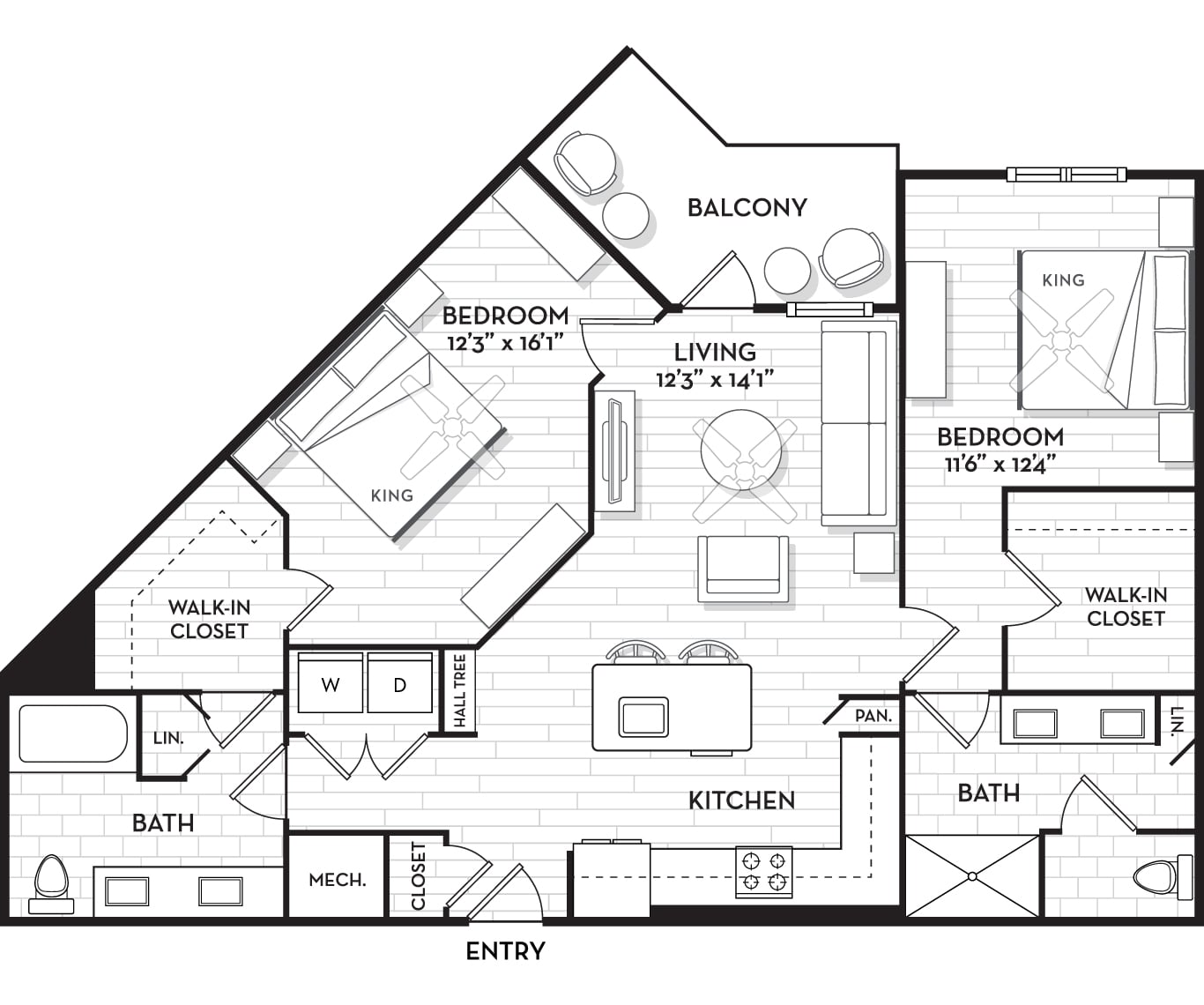 The Residence Peninsula Apartments – 286
