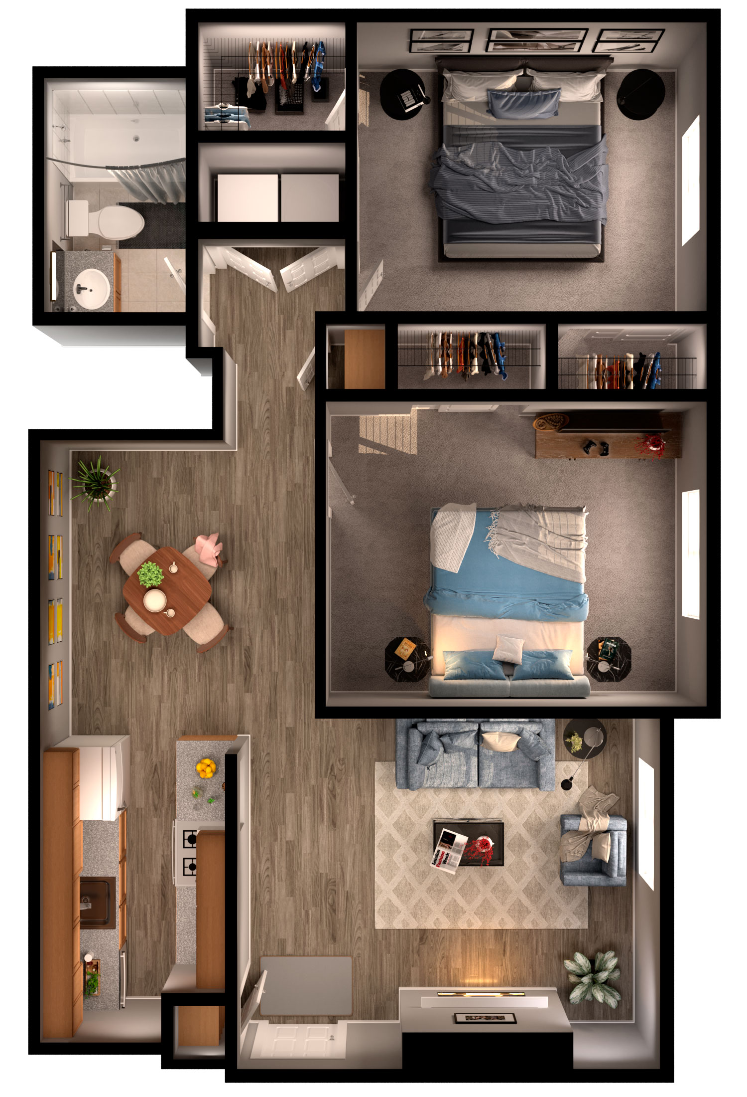 EnVue Apartments – E-070