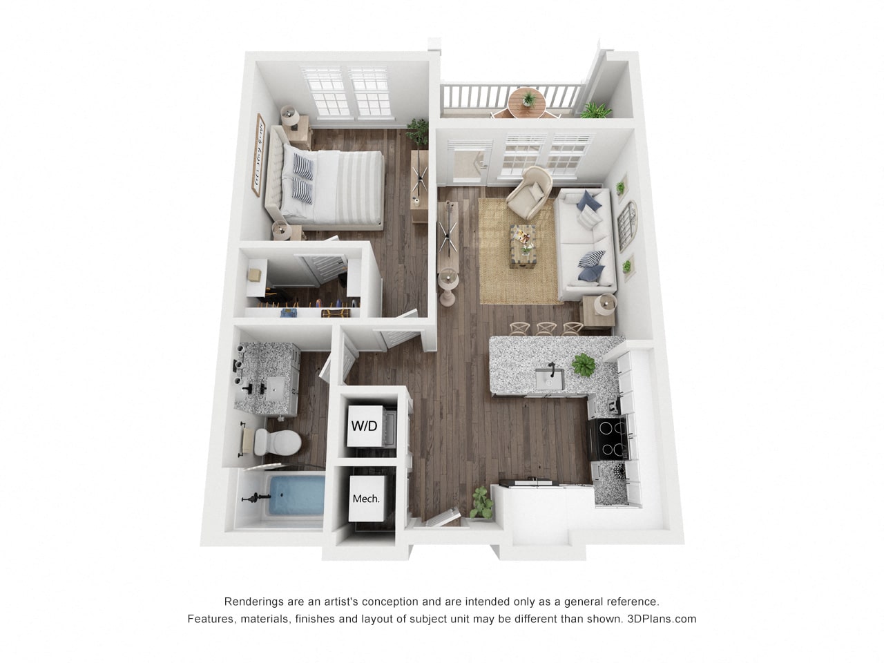 The Atwater at Nocatee – 1 bed, 1 bath, $1499
