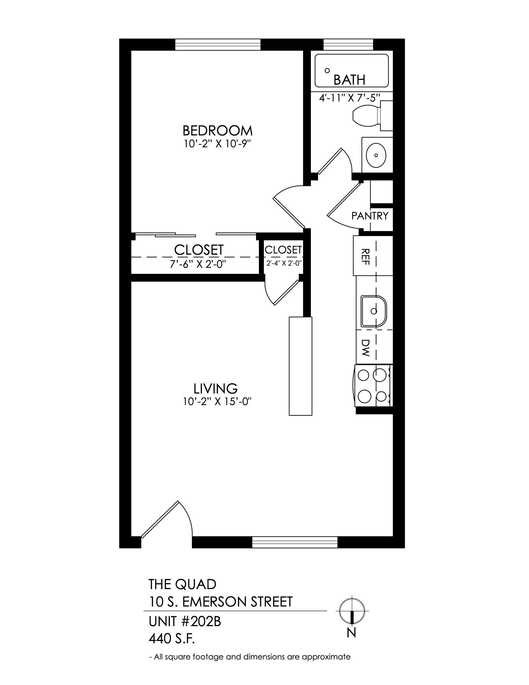 The Quad on Emerson – 102B
