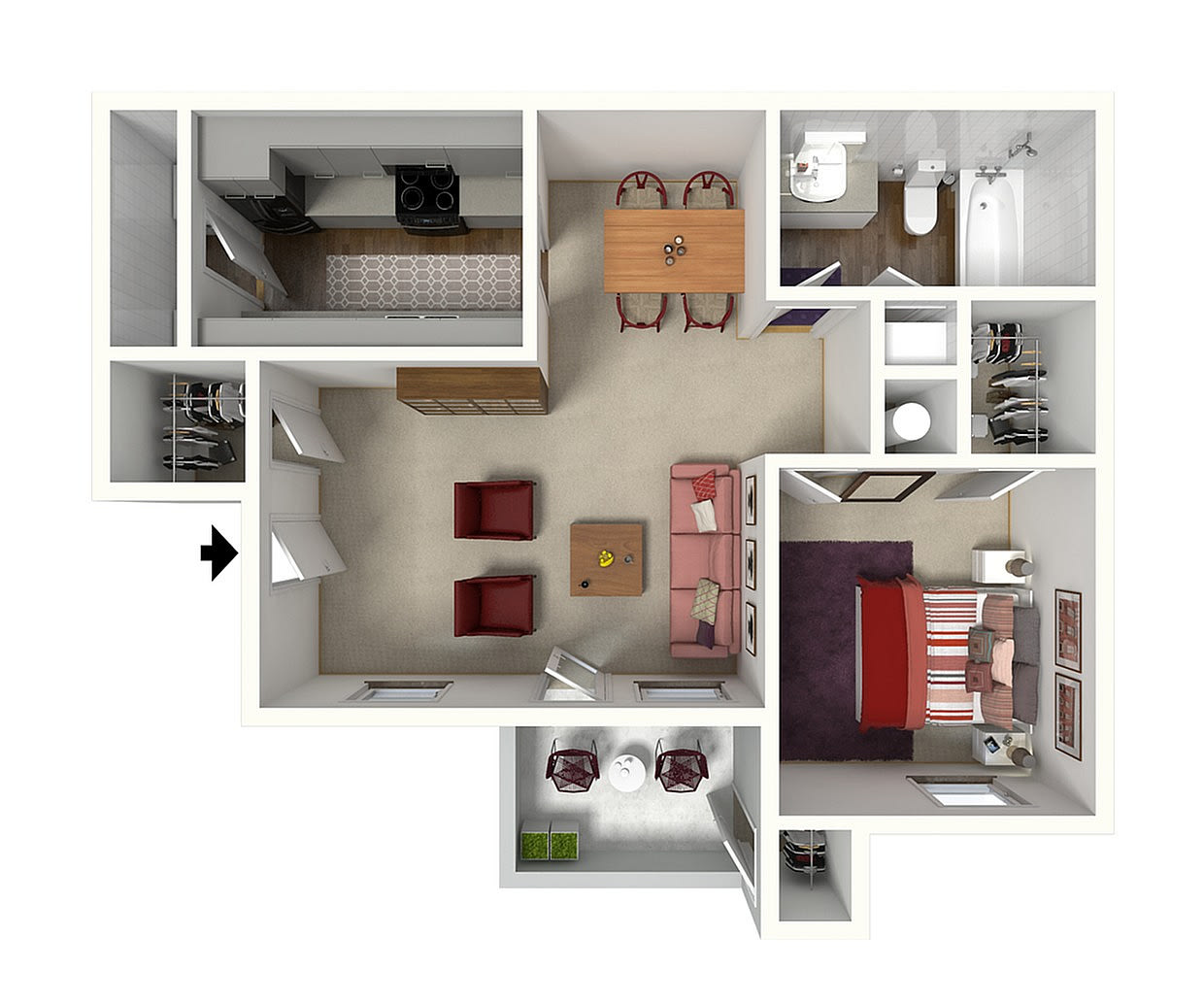 Timber Hollow Apartments – 823