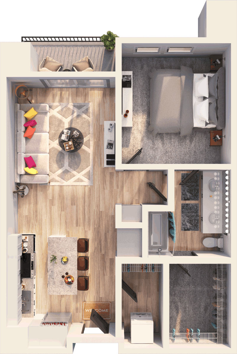 Arbour Square Apartment – 422