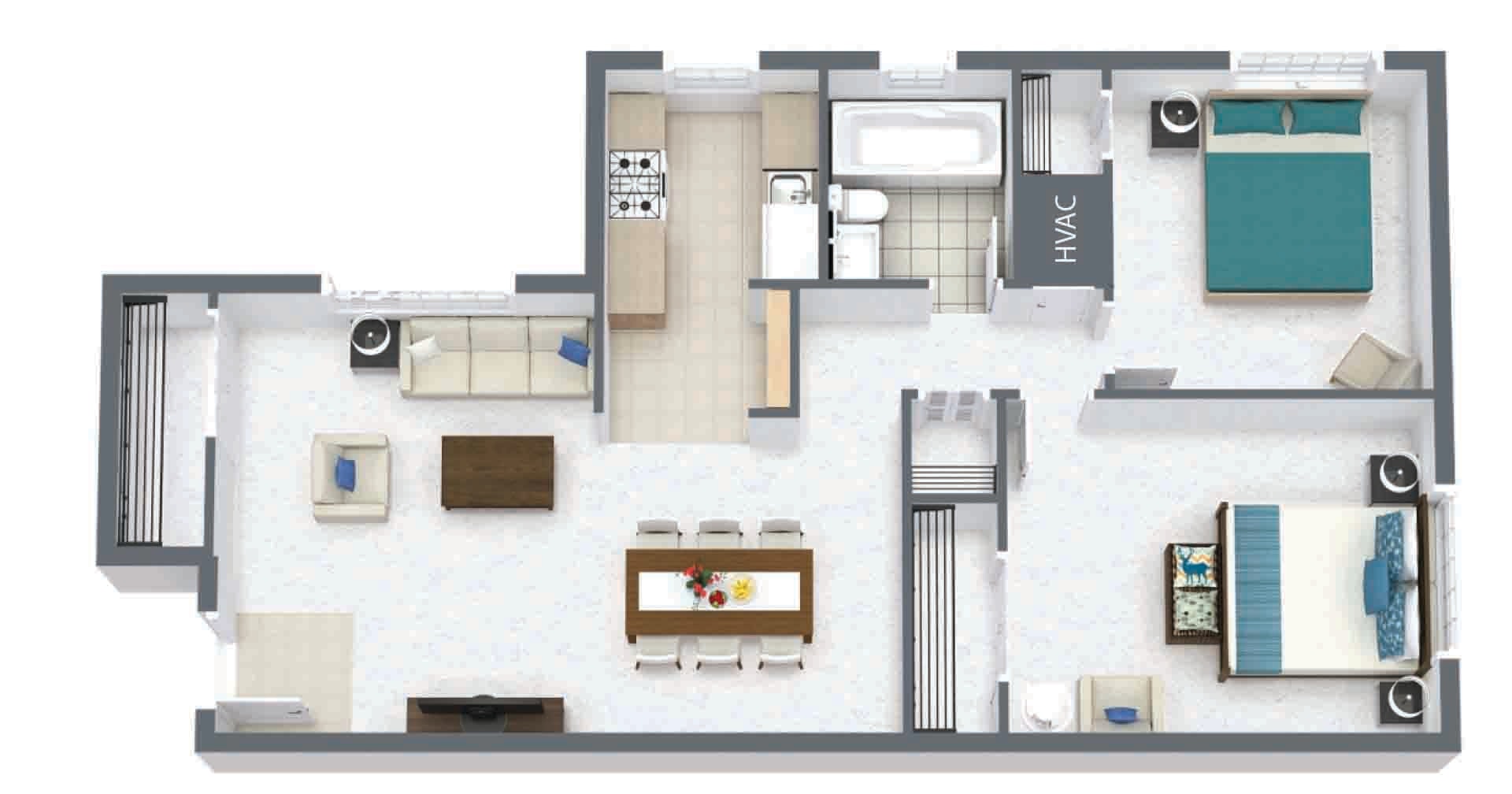 Barclay Square Apartments – 00B7