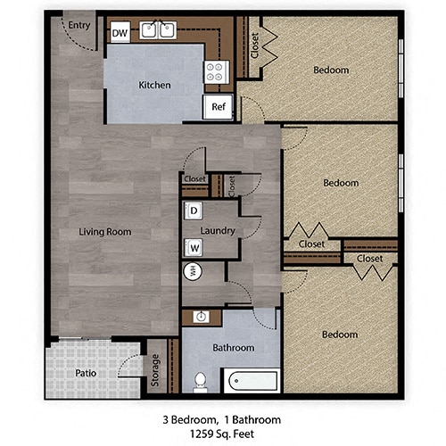 Marshall Apartments – 2-302