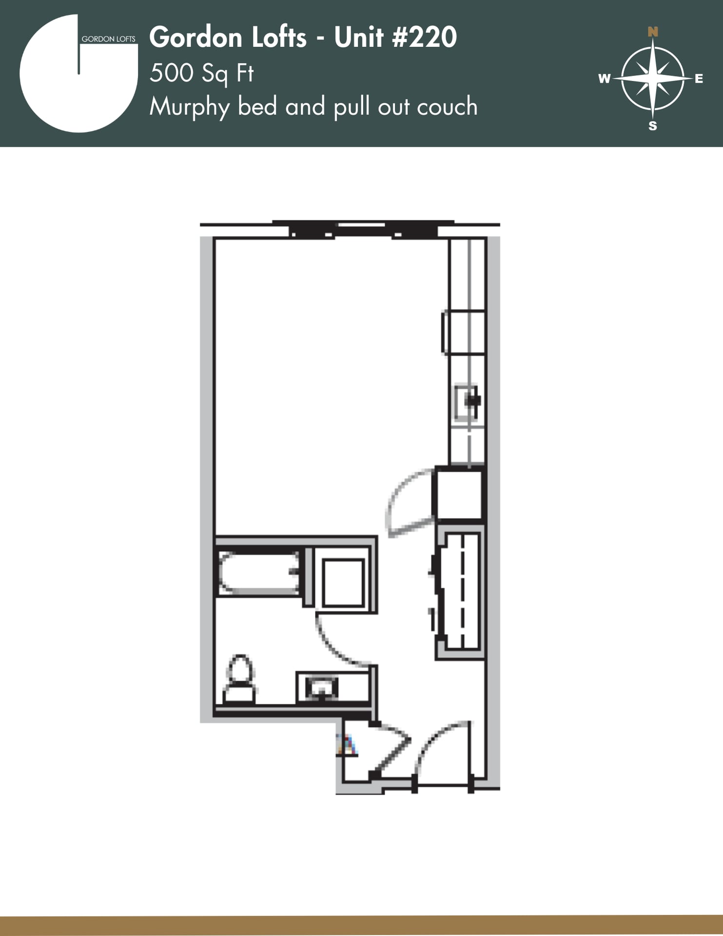 Gordon Lofts – 206 FURNISHED