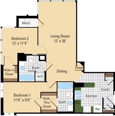 Parc Rosslyn Apartments – 1116