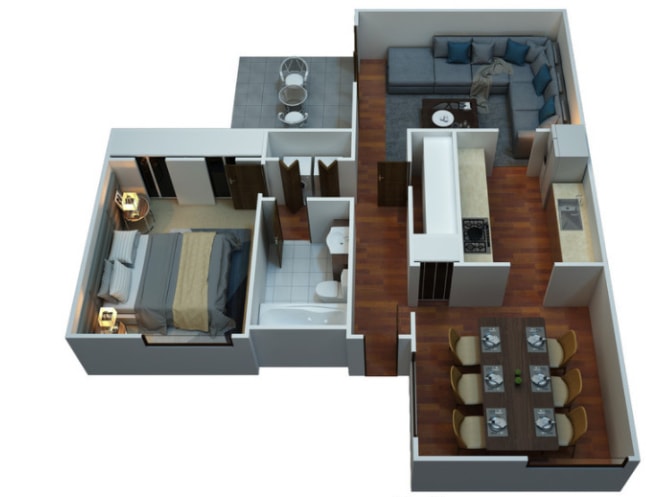 Flats at Arrowood – 8537-10