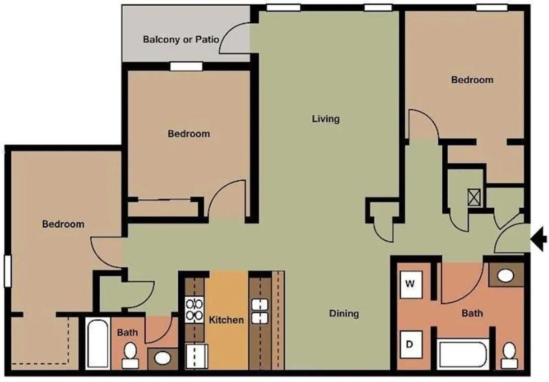 Ashley Square Apartment Homes – 112