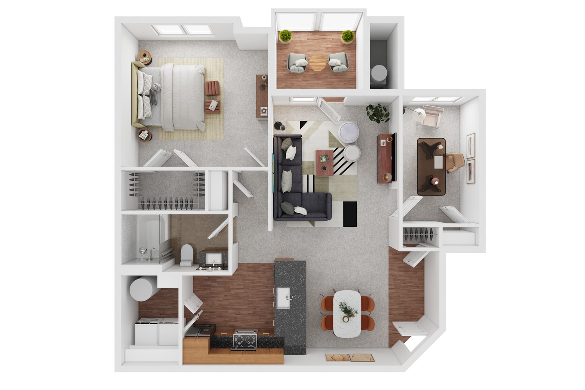 Riverside Apartments – J