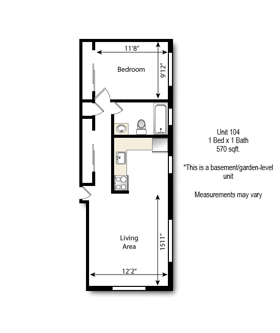 1536 Williams St – 101