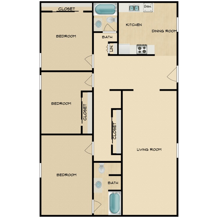 Palm Lane Apartment Homes – Seville 3