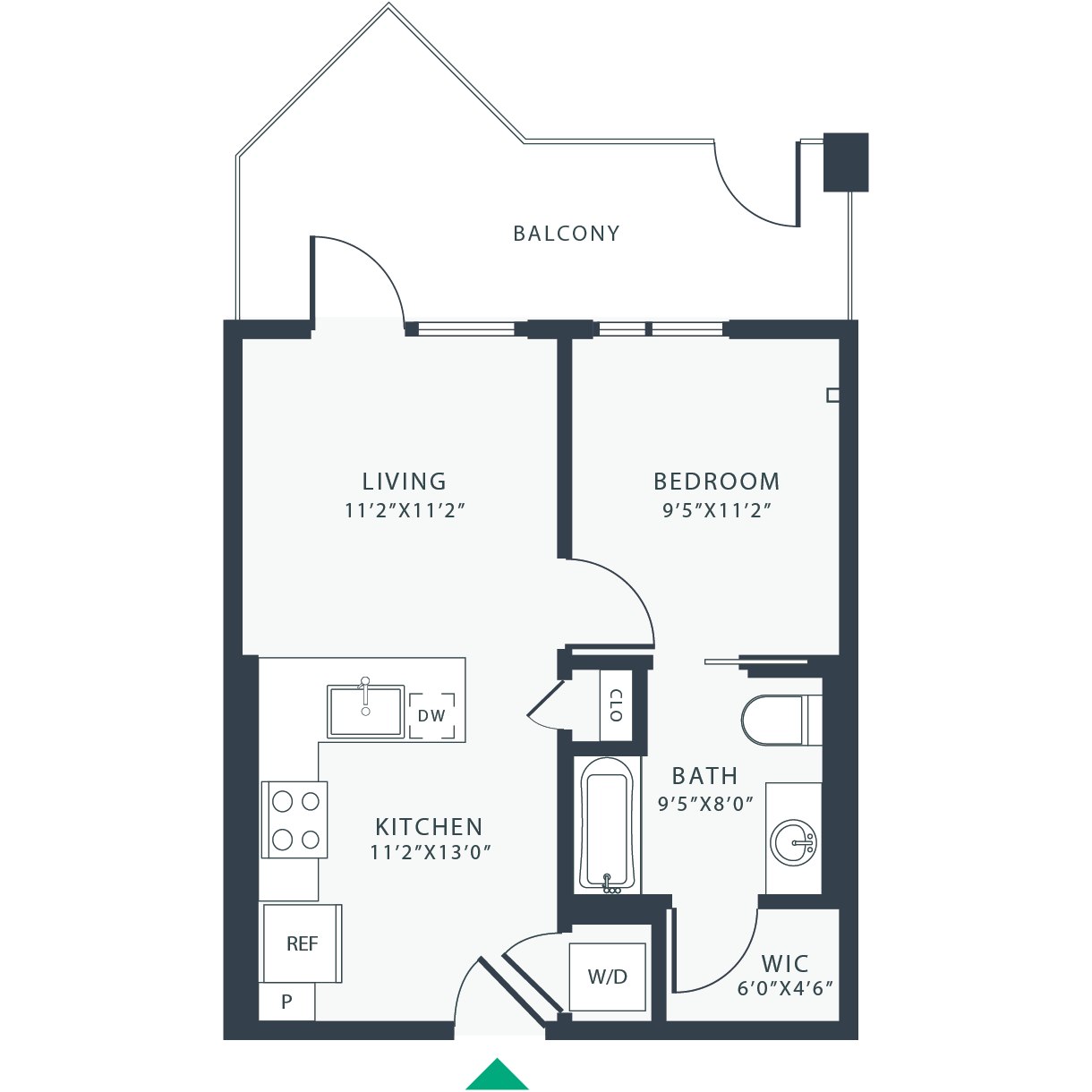 Link Apartments Four12 – 223