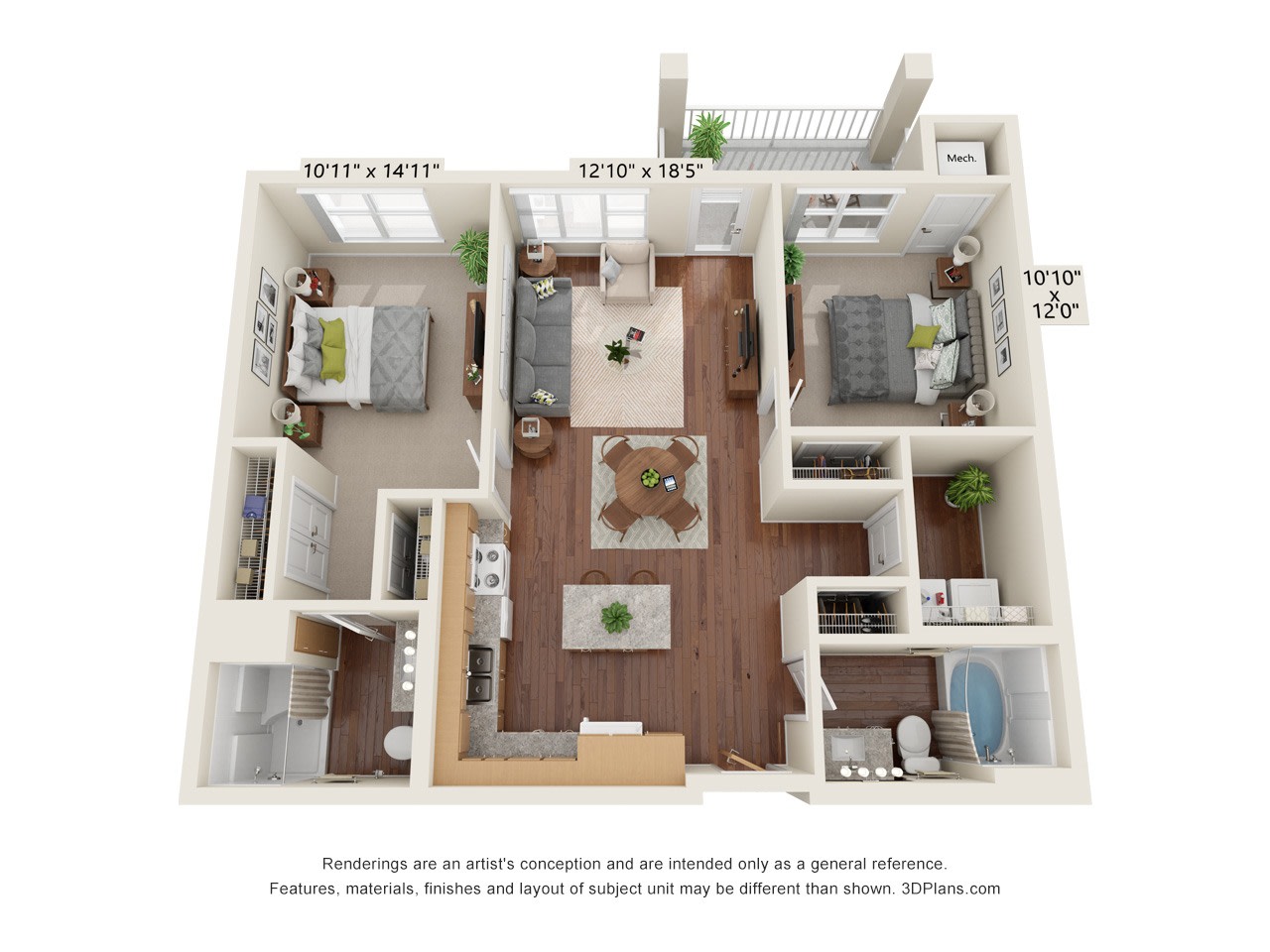 Oaks Landing 55+ Apartments – 147