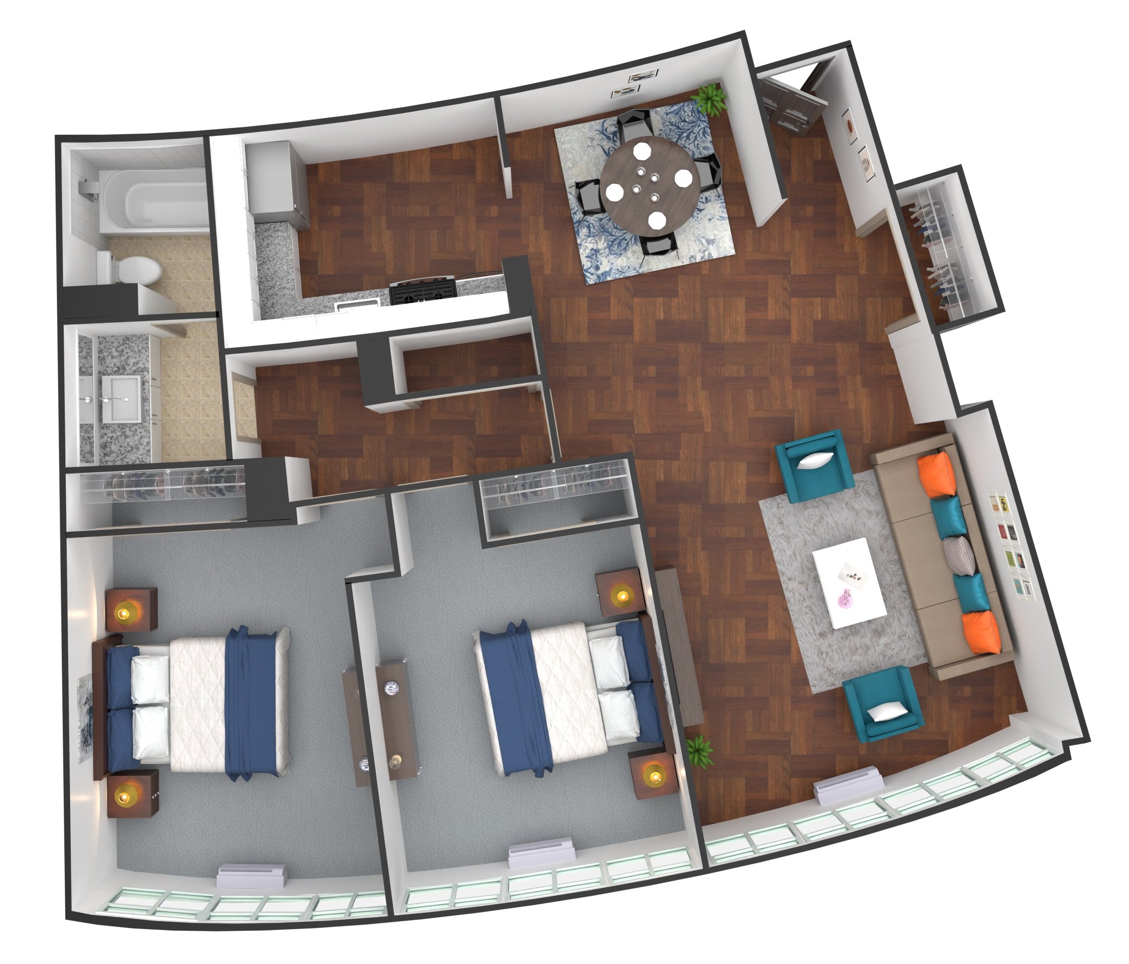 Hampton Plaza – 1106